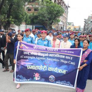 आजदेखि मोरङमा लागूऔषधविरुद्ध महाअभियान आजदेखि मोरङमा लागूऔषधविरुद्ध महाअभियान