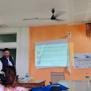 इन्द्रपुर स्वास्थ्य चौकीमा समुदायमा आधारित रोग निगरानीसम्बन्धी अभिमुखीकरण कार्यक्रम इन्द्रपुर स्वास्थ्य चौकीमा समुदायमा आधारित रोग निगरानीसम्बन्धी अभिमुखीकरण कार्यक्रम